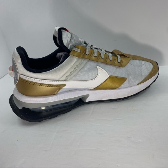 Nike Air Max Pre-Day SE Women's Shoes DJ6210 001 Platinum/White/ Gold - Picture 4 of 12